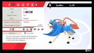 ⚔️🛡️ Zacian Hero of Many Battles Moveset