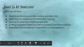 AP Capstone: AP Seminar and AP Research