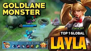 Layla Best Build 2023 [ Layla Top 1 Global Gameplay ] By Faris 07 - Mobile Legends