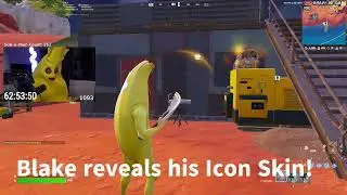 Blake   reveals his Icon Skin!