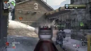 Black Ops - CrAzY AK74u CHALLENGE (Call of Duty BO1)