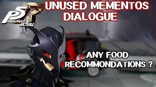 Unused Mementos conversations - Persona 5 Royal