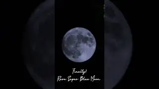 Blue Moon on August 30th 2023 #bluemoon #youtubeshorts #trending #travel #nightlife #music