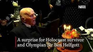 Happy 92nd, Sir Ben Helfgott! Roman Abramovich and Isaac Herzog honour survivor