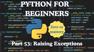 Python для начинающих — Часть 53: Генерация исключений