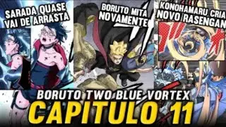 BOMBA!! O BORUTO SALVA A SARADA E A HIMAWARI QUE JA ESTAVAM QUASE MORTAS EM BORUTO TWO BLUE VORTEX 