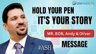 Valuable Sharing by Mr. Bob , Andy & Oliver - hold your pen it's your story