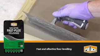 An all round fast setting and flexible floor levelling compound