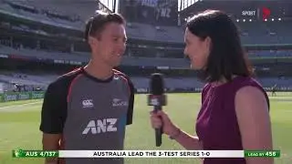 Trent Boult shares his thoughts on the early end to his series with Alison Mitchell | AUSvNZ