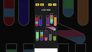 water sort puzzle level 6402