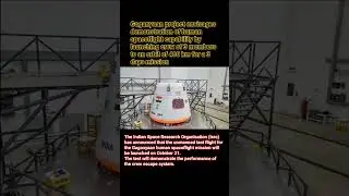 Gaganyan Unmanned Test Flight launched by ISRO || #gaganyan#isro#shortsfeed#currentaffairs#ias