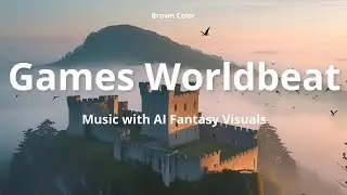 Games Worldbeat &ndash; Epic Kingdom Relaxation Music with AI Fantasy Visuals