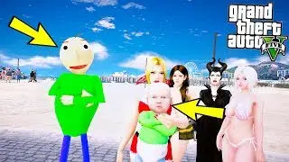 BALDİ 24 SAAT BOYUNCA BEBEK OLUYOR! - GTA 5