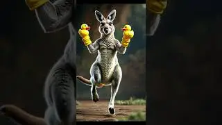 Kangaroo #ai #aiart #aigenarated #projectodyssey