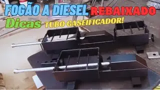 FOGÃO A DIESEL, VEJA DOIS MODELOS DIFERENTES .