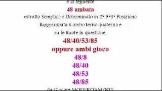 Previsione Lotto Estratto Roma Torino metodo ambi ripetuti x il 29 febbraio 2020