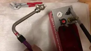 Schlosser 603000068 ТЕСТ НА ГЕРМЕТИЧНОСТЬ!!! 30 БАР!!? часть 1