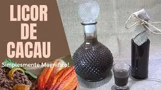 LICOR DE CACAU - Magnifico e delicioso!