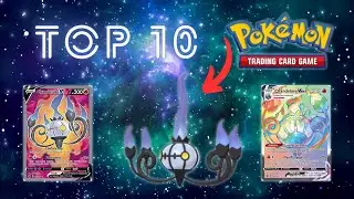 Top 10 Pokemon Chandelure Cards 🔥