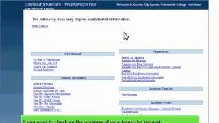 View My Transcript-HD