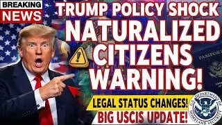 Trump Immigration Policy 2026 Update   New Rules for Naturalized Citizens   Full Legal Breakdown