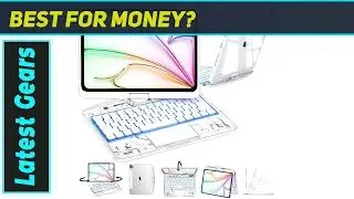Чехол-клавиатура для iPad 2022/2025 | Лучший чехол с RGB-подсветкой и вращением на 360&deg; для iPad