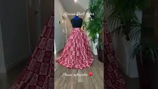 African Skirt Styles You Will Love/Cute Ankara Skirts For Parties.#fashion #africanfashion