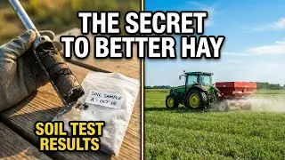 Soil Testing & Fertilizing Our Hay Fields