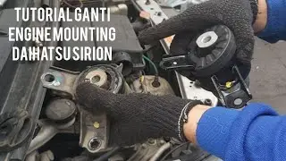 DIY Ganti Oli dan Engine Mounting Daihatsu Sirion | OtomotifVlog