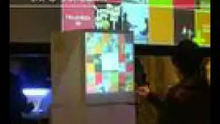 Info-Jukebox with PointScreen (2002-04) by Monika Fleischmann & Wolfgang Strauss