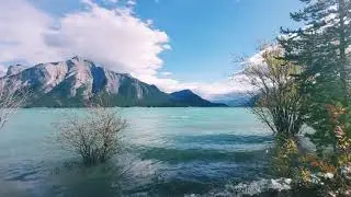 Fall 2020 Road Trip Part 1 Abraham Lake and Visiting Siffleur Falls for the first time