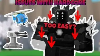 Some issues with TDS Hardcore | Roblox Tower Defense Simulator