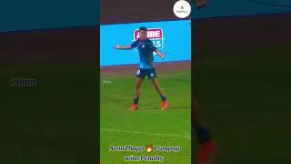 Dona Thapa Brother Aron Thapa  what a game NSL#highlights #football #nationalplayer