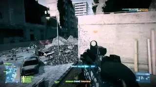 F2000 RAMPAGE! [55-5] Rush Defence! | Battlefield 3 Grand Bazaar