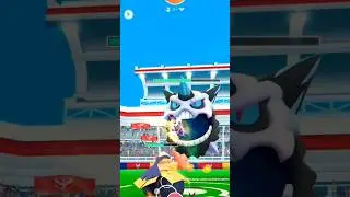 Pokemon battle gym dragon mega galalie #pokemongo #pokemon