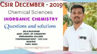 CSIR DECEMBER 2019-Chemical Sciences-Answer Key