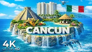 Cancun: Pure Turquoise Paradise + Deep House & Beach Chill Music | 4K Travel Documentary