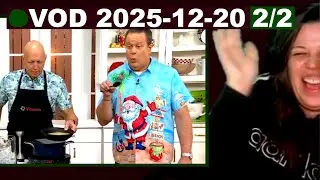 Late Night Shopping TV is my new Favorite Thing (+ Santa Sims Polycule) | Day 07 Part 2/2