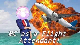 MC as a Flight Attendant! Disaster?! || Obey Me! Texting Stories