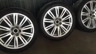 4 колеса на Audi A8 265/40/20 + диски ronal (оригинал)