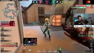 EG C0M Knife DRX Buzz To Clutch Out The Round || Crowd Goes Crazy || VCT Championship 2023