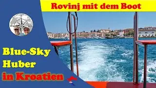 Rovinj mit dem Boot