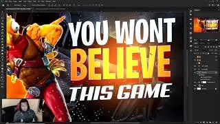 PS Tutorial Creating Clean Quick Gaming Thumbnails