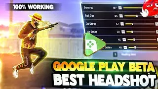 Google play beta Free Fire Best Headshot and FPS settings for low end pc #2026