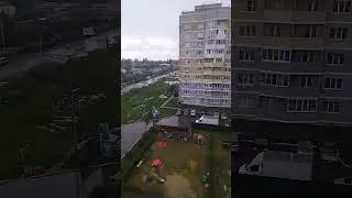 Долгожданный дождь после жары