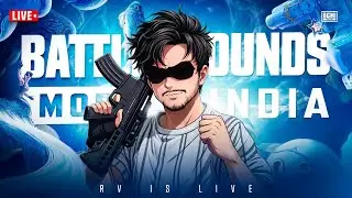 BGMI LIVE WITH RV | PUMP PLAYER IS BACK BOIII 🔥 TOP 1 CONQUEROR #bgmi #shorts  #bgmilive