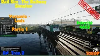 #27 🚄 Rail Sim - The Railway Simulator | Intercit&eacute; 4653 | Varsovie &rarr; Lodz &ndash; Partie 1 🇵🇱🎮