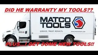 DID THE MATCO DEALER WARRANTY MY TOOLS? I GOT SOME NEW TOOLS!