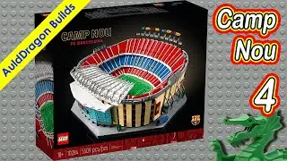 Camp Nou-FC Barcelona (10284) &mdash; Lego Building Session 4