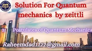 Solution to concepts and application of quantum mechanics By N.Zeittli problem 3.4